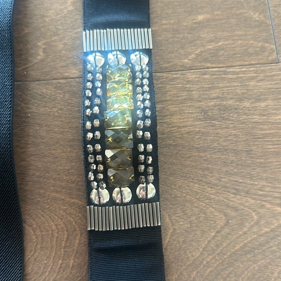 Set of 3 BCBG Max Azria Black Stretchy Belts - size M or size 8. - Picture 5 of 5